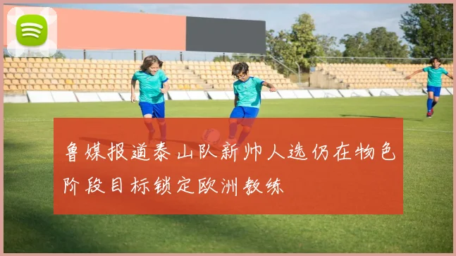 鲁媒报道泰山队新帅人选仍在物色阶段目标锁定欧洲教练